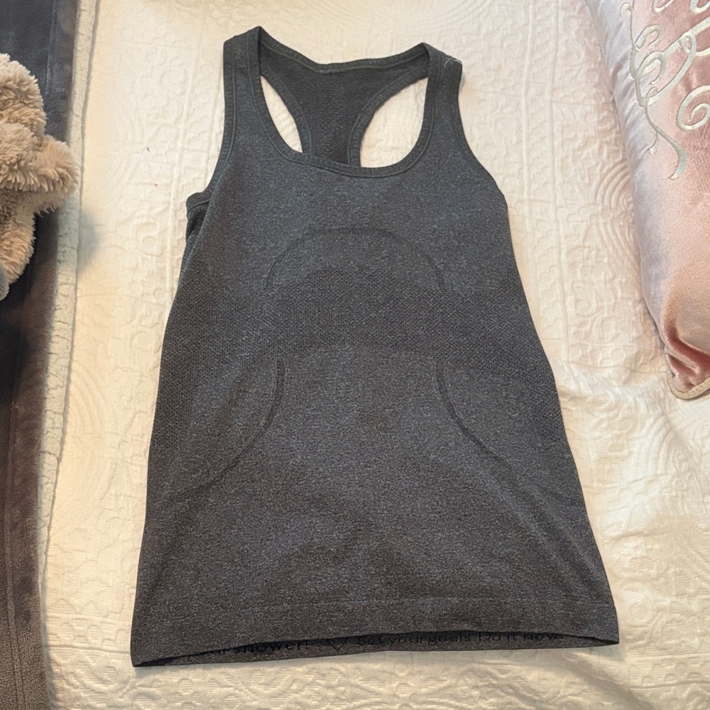 GRAY LULULEMON RACERBACK TANK